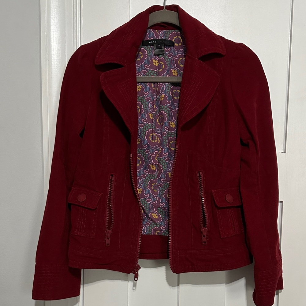 Marc Jacobs Deep Red Women's Jacket